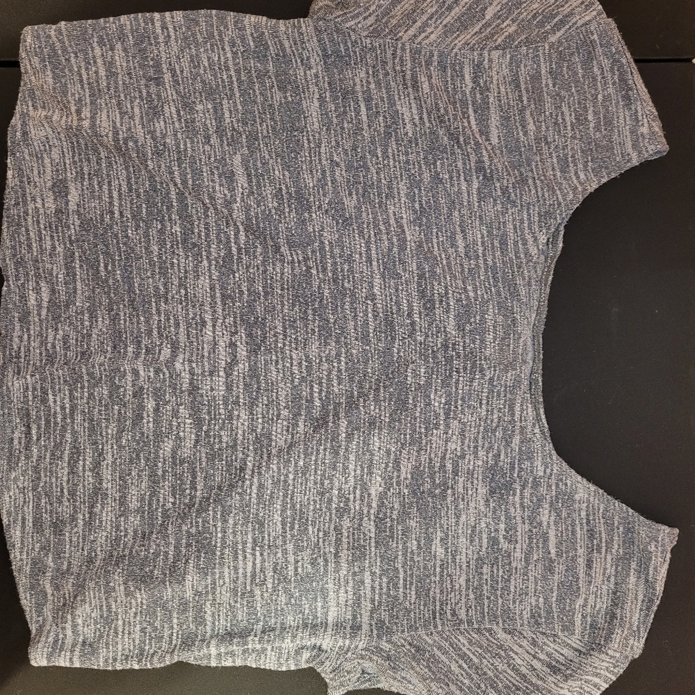 Hollister open back crop top
